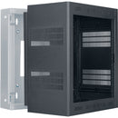 Lowell Manufacturing Wall-Mounted 12 RU, 19" Deep Rack (Cabinet Only)