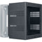 Lowell Manufacturing Wall-Mounted 12 RU, 23" Deep Rack (Cabinet Only)