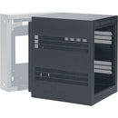 Lowell Manufacturing Wall-Mounted 12 RU, 28" Deep Rack (Cabinet Only)
