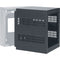 Lowell Manufacturing Wall-Mounted 12 RU, 28" Deep Rack (Cabinet Only)