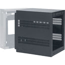 Lowell Manufacturing Wall-Mounted 12 RU, 32" Deep Rack (Cabinet Only)