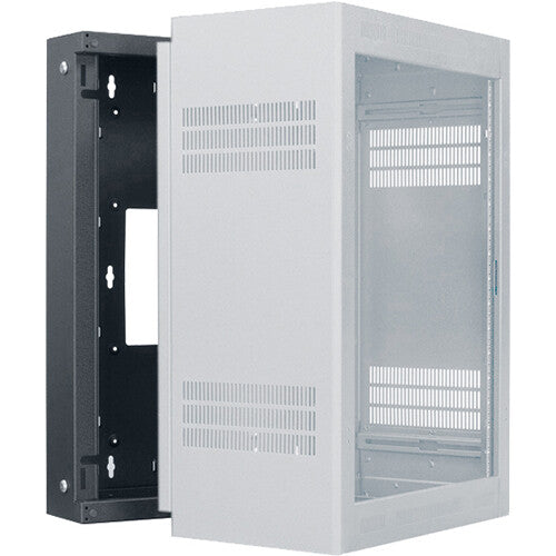 Lowell Manufacturing Rack Sectional Wall-Mount Back Box for LWR Series 16 RU Cabinet (19, 23, 28, and 32")