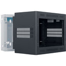 Lowell Manufacturing Wall-Mounted 7 RU, 19" Deep Rack (Cabinet Only)