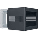 Lowell Manufacturing Wall-Mounted 7 RU, 23" Deep Rack (Cabinet Only)