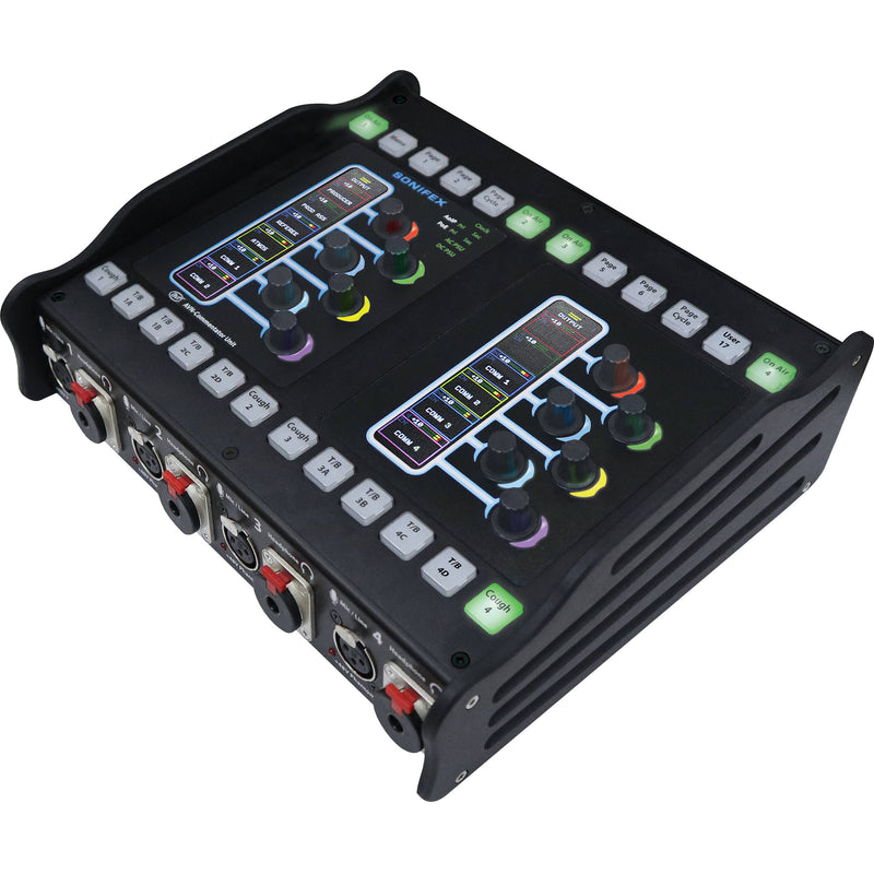 Sonifex AVN-CU4 Configurable Dante Commentary Unit for 4 Commentators