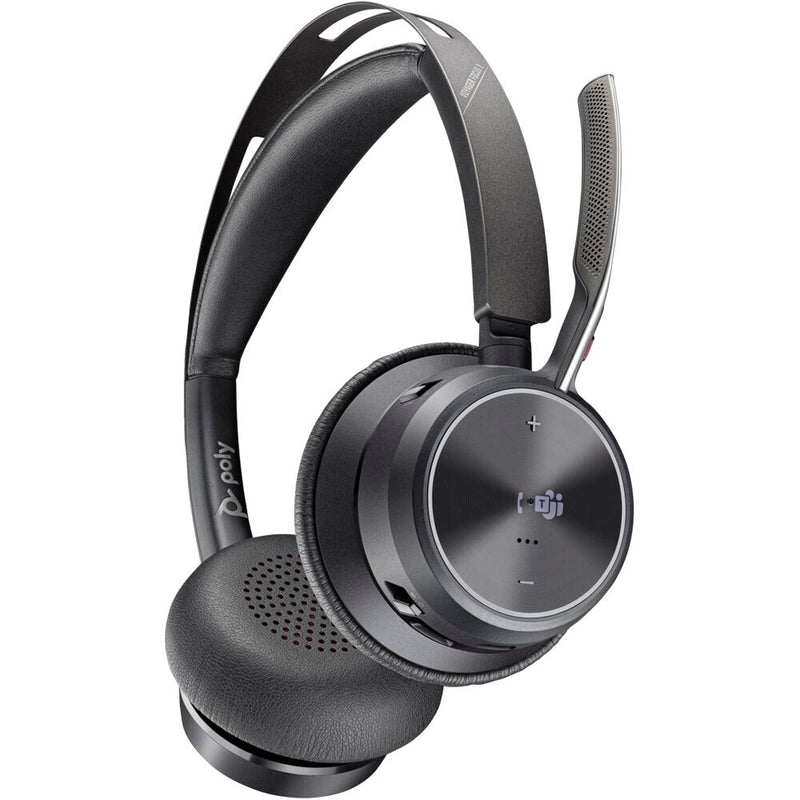 Poly Voyager Focus 2 UC Stereo Bluetooth Headset (Microsoft Teams Certified)