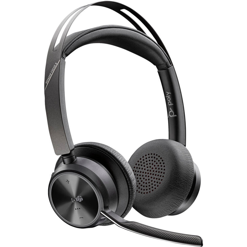 Poly Voyager Focus 2 UC Stereo Bluetooth Headset (Microsoft Teams Certified)