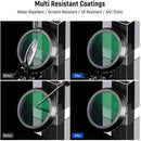 Neewer Diffusion Lens Filter for Fujifilm X100 Series Cameras (Grade 1/4, Silver Filter Ring)