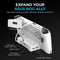 Sabrent DS-RA6P USB-C 6-Port Docking Station with Power Delivery for Asus ROG Ally (White)