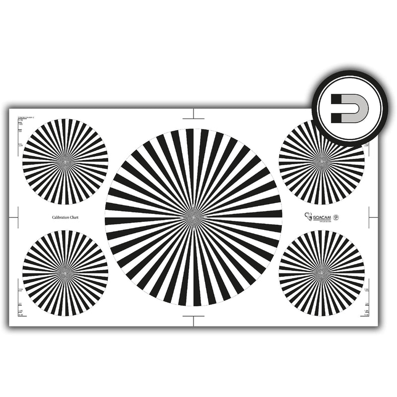Pret a Tourner Goacam Exa 2 Calibration Test Chart (28 x 48")