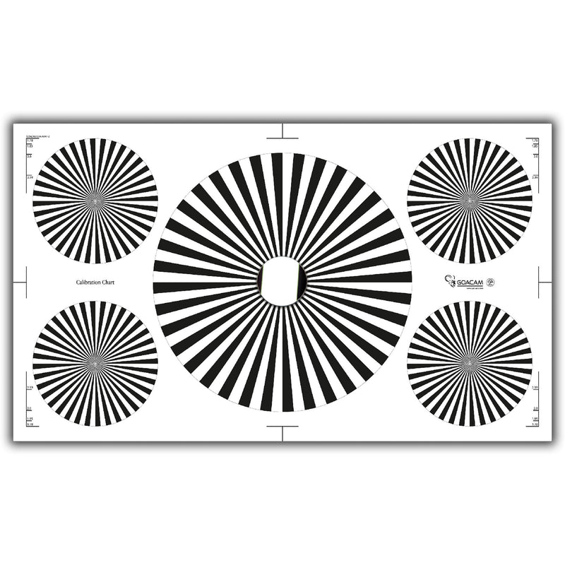 Pret a Tourner Goacam Exa 2 Calibration Test Chart (28 x 48")