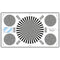 Pret a Tourner Goacam Exa 3 Calibration and Resolution Test Chart (28 x 48")