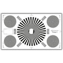 Pret a Tourner Goacam Exa 3 Calibration and Resolution Test Chart (28 x 48")