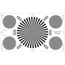 Pret a Tourner Goacam Exa 3 Calibration and Resolution Test Chart (28 x 48")