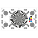Pret a Tourner Goacam Exa 5 Calibration, Resolution, and Color Test Chart (28 x 48")