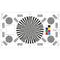 Pret a Tourner Goacam Exa 5 Calibration, Resolution, and Color Test Chart (28 x 48")