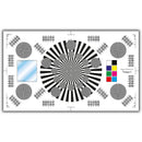 Pret a Tourner Goacam Exa 5 Calibration, Resolution, and Color Test Chart (28 x 48")
