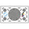 Pret a Tourner Goacam Exa 5 Calibration, Resolution, and Color Test Chart (28 x 48")