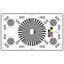 Pret a Tourner Goacam Exa 5 Calibration, Resolution, and Color Test Chart (28 x 48")