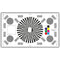 Pret a Tourner Goacam Exa 5 Calibration, Resolution, and Color Test Chart (28 x 48")