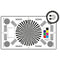 Pret a Tourner Goacam Tera 5 Calibration, Resolution, and Color Test Chart (21 x 35")