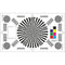 Pret a Tourner Goacam Tera 5 Calibration, Resolution, and Color Test Chart (21 x 35")