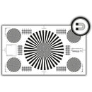 Pret a Tourner Goacam Tera 3 Calibration and Resolution Test Chart (21 x 35")