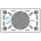 Pret a Tourner Goacam Tera 4 Calibration and Resolution Test Chart (21 x 35")