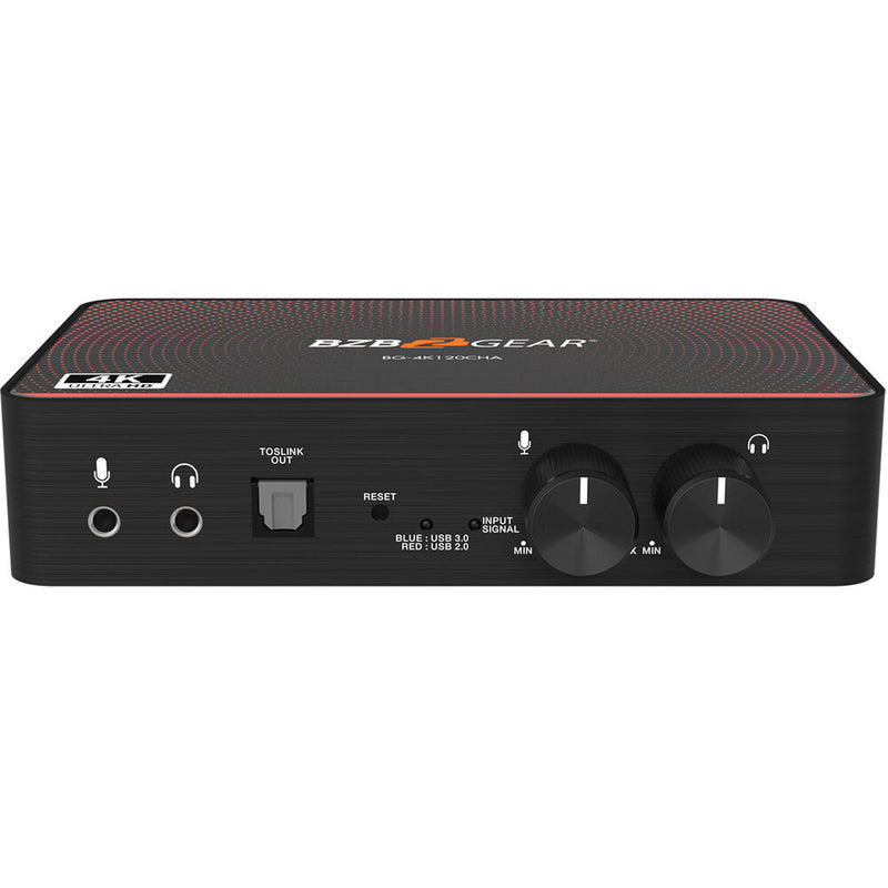 BZBGEAR USB-C 4K120 Video Capture Box with Scaler, HDMI 2.1 Loop Out, Audio & HDR10 to SDR Conversion
