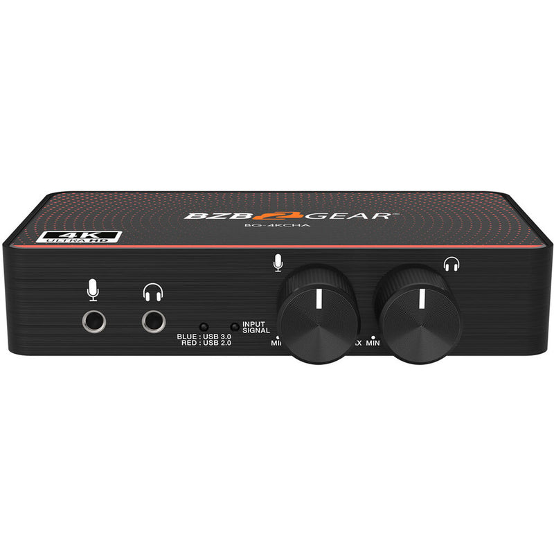 BZBGEAR USB-C 4K60 Video Capture Box with Scaler, HDMI 2.0 Loop Out, Audio & HDR10 to SDR Conversion