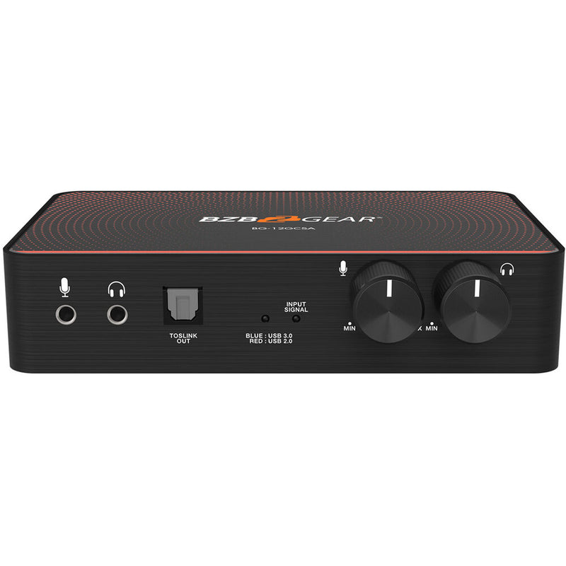 BZBGEAR USB-C 12G-SDI Video Capture Box with Scaler, HDMI 2.0/12G-SDI Loop Out and Audio