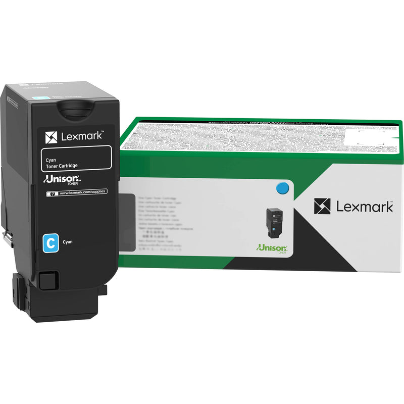 Lexmark Return Program Toner Cartridge (Cyan, 12,500 Pages)