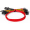 Rocstor Internal Serial Attached SCSI Mini SAS Cable (Red, 19.6")