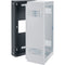 Lowell Manufacturing Rack Sectional Wall-Mount Back Box for LWR Series 21 RU Cabinet (19 and 23")