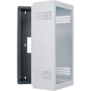 Lowell Manufacturing Rack Sectional Wall-Mount Back Box for LWR Series 24 RU Cabinet (19, 23, 28, and 32")