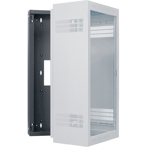 Lowell Manufacturing Rack Sectional Wall-Mount Back Box for LWR Series 24 RU Cabinet (19, 23, 28, and 32")
