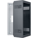 Lowell Manufacturing Wall-Mounted 24 RU, 19" Deep Rack (Cabinet Only)