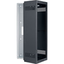Lowell Manufacturing Wall-Mounted 35 RU, 23" Deep Rack (Cabinet Only)