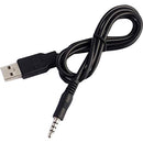 Boxlight Lyrik Class2Home USB-A to 3.5mm TRRS Cable (12')
