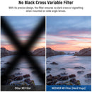 Neewer True Colors Hard Stop VND Filter (67mm, 1- to 5-Stop)