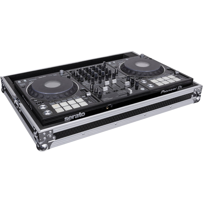 Headliner Low-Profile Flight Case for Pioneer DJ DDJ-FLX10 (Silver/Black)