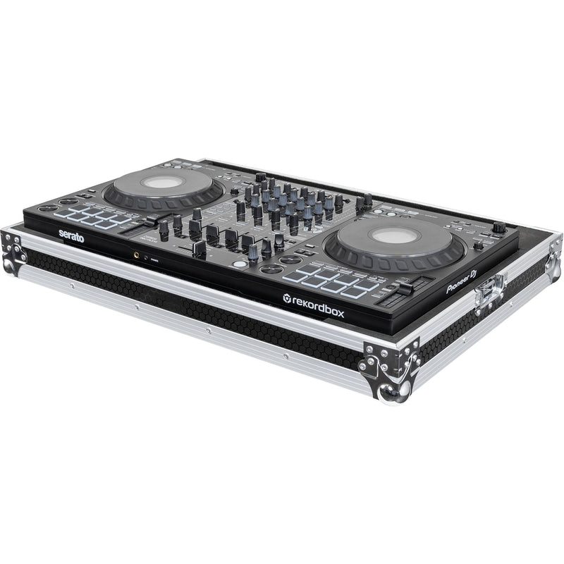 Headliner Low-Profile Flight Case for Pioneer DJ DDJ-FLX10 (Silver/Black)