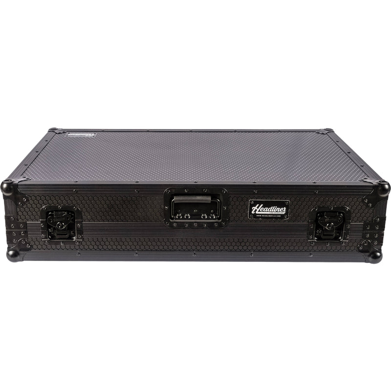 Headliner Low-Profile Flight Case with Wheels for AlphaTheta XDJ-AZ (Pitch Black)