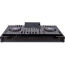 Headliner Low-Profile Flight Case with Wheels for AlphaTheta XDJ-AZ (Pitch Black)