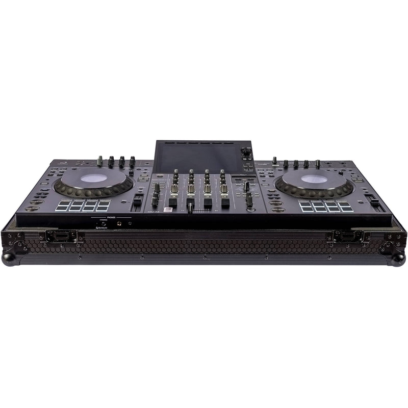 Headliner Low-Profile Flight Case with Wheels for AlphaTheta XDJ-AZ (Pitch Black)