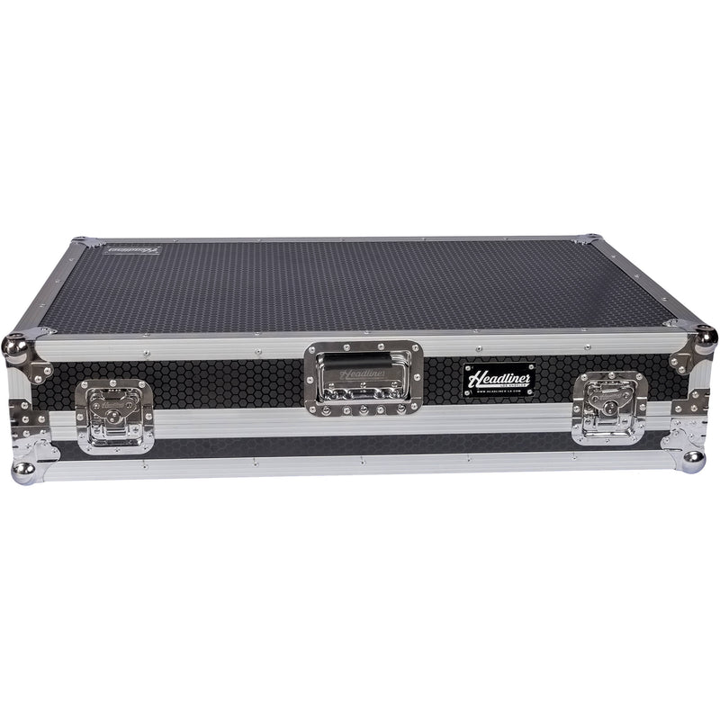 Headliner Low-Profile Flight Case with Wheels for AlphaTheta XDJ-AZ (Silver/Black)