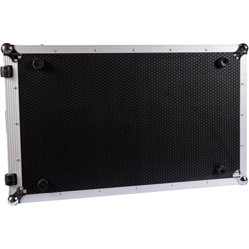 Headliner Low-Profile Flight Case with Wheels for AlphaTheta XDJ-AZ (Silver/Black)