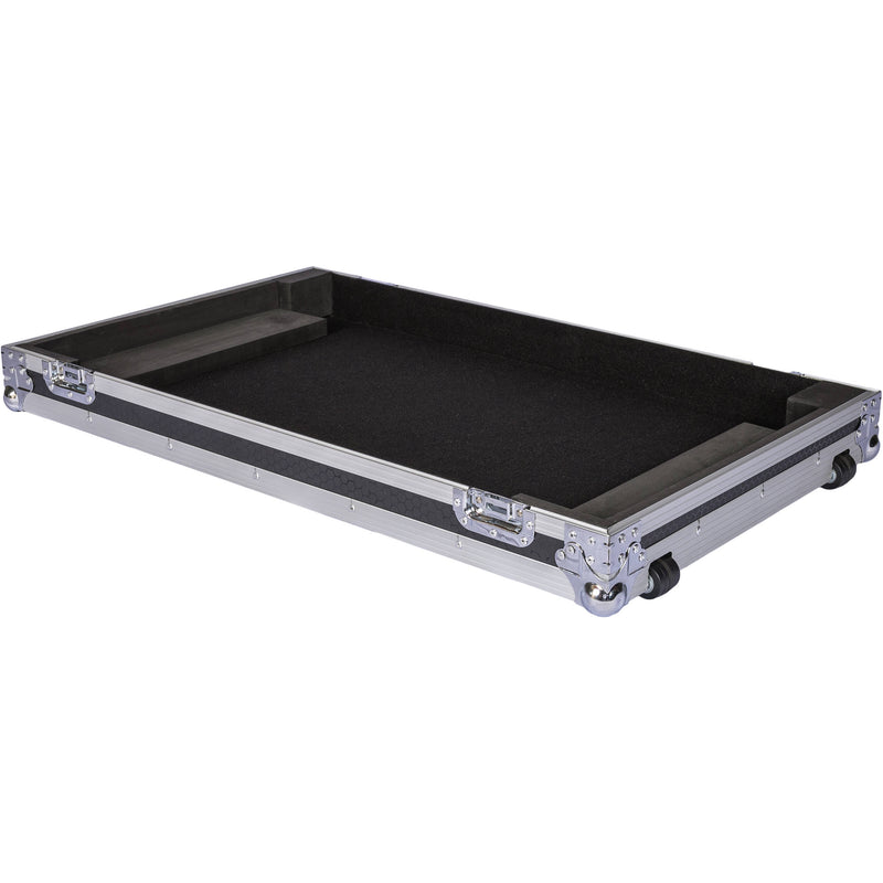 Headliner Low-Profile Flight Case with Wheels for AlphaTheta XDJ-AZ (Silver/Black)