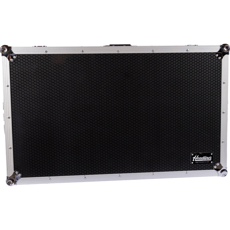 Headliner Low-Profile Flight Case with Wheels for AlphaTheta XDJ-AZ (Silver/Black)