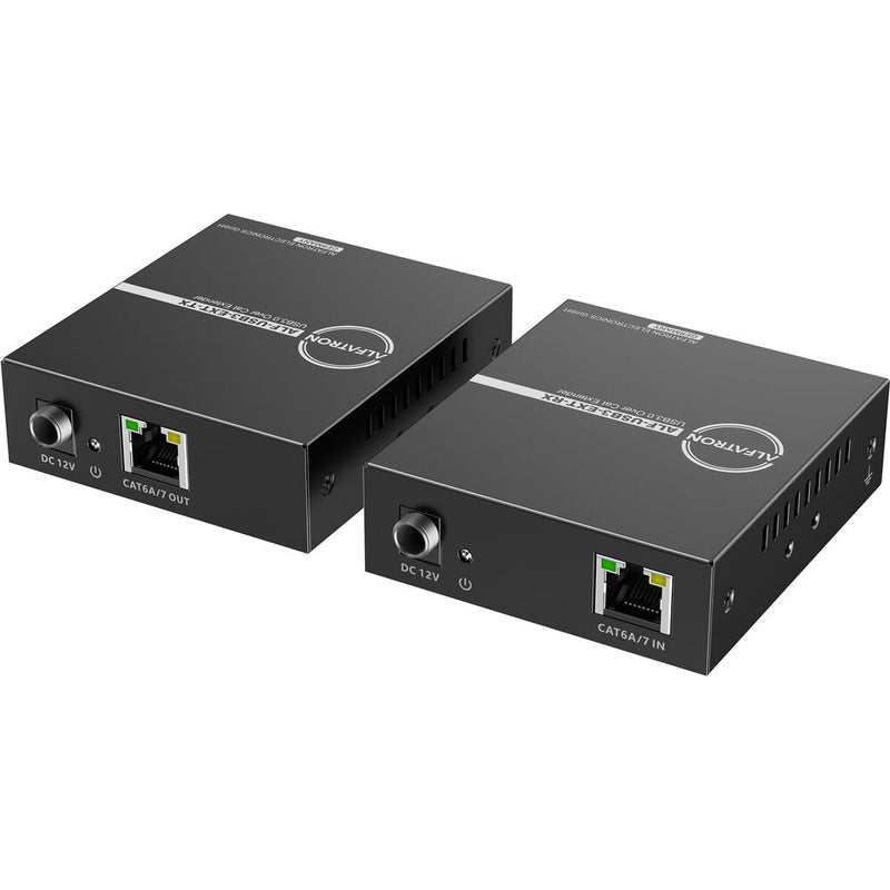 Alfatron USB 3.0 Over CAT6/6A/7 Extender Set (295')